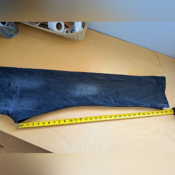 RAW Foundation Mile End Jeans Pants For Men Size 31 Gray Black Stretch Regular - Picture 12 of 12